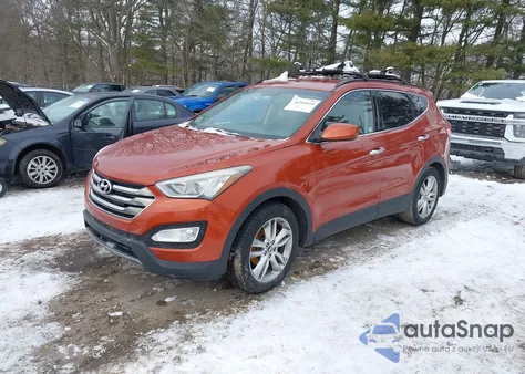 2013 Hyundai Santa Fe Sport 2.0T z USA, uszkodzony, nr VIN 5XYZU3LA3DG006814